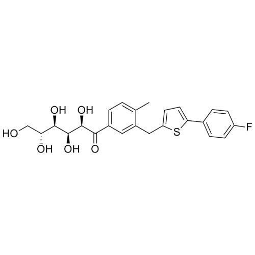 (2R,3S,4R,5R)-1-(3-((5-(4-fluorophenyl)thiophen-2-yl)methyl)-4-methylphenyl)-2,3,4,5,6-pentahydroxyhexan-1-one
