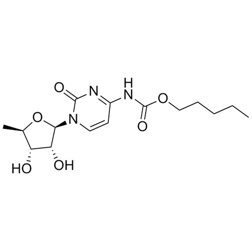 pentyl (1-((2R,3R,4S,5R)-3,4-dihydroxy-5-methyltetrahydrofuran-2-yl)-2-oxo-1,2-dihydropyrimidin-4-yl)carbamate