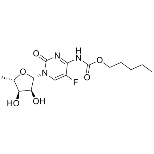 pentyl (1-((2S,3S,4R,5S)-3,4-dihydroxy-5-methyltetrahydrofuran-2-yl)-5-fluoro-2-oxo-1,2-dihydropyrimidin-4-yl)carbamate