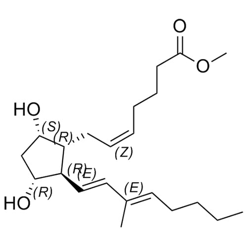 (Z)-methyl 7-((1R,2R,3R,5S)-3,5-dihydroxy-2-((1E,3E)-3-methylocta-1,3-dien-1-yl)cyclopentyl)hept-5-enoate