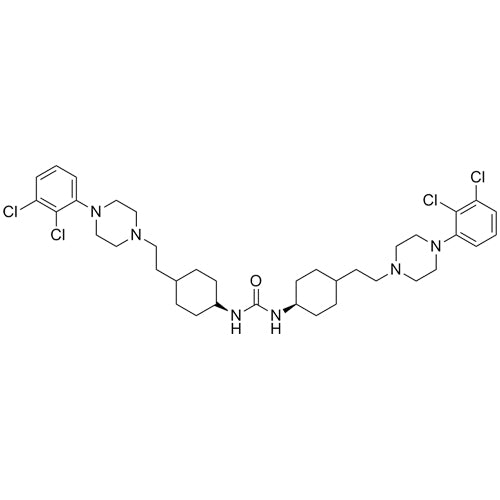 1,3-bis(4-(2-(4-(2,3-dichlorophenyl)piperazin-1-yl)ethyl)cyclohexyl)urea