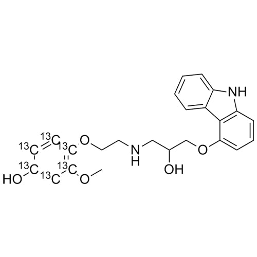 4-Hydroxycarvedilol-13C6