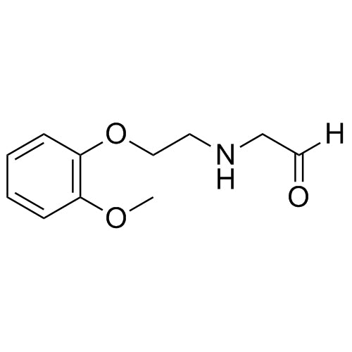 2-((2-(2-methoxyphenoxy)ethyl)amino)acetaldehyde