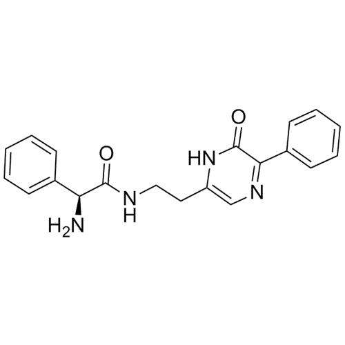 (S)-2-amino-N-(2-(6-oxo-5-phenyl-1,6-dihydropyrazin-2-yl)ethyl)-2-phenylacetamide