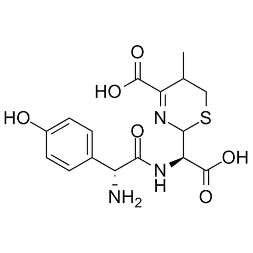 (6R,7R)-7-((R)-2-amino-2-(4-((ethoxycarbonyl)oxy)phenyl)acetamido)-3-methyl-8-oxo-5-thia-1-azabicyclo[4.2.0]oct-2-ene-2-carboxylic acid