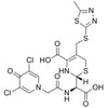 (R)-2-((R)-carboxy(2-(3,5-dichloro-4-oxopyridin-1(4H)-yl)acetamido)methyl)-5-(((5-methyl-1,3,4-thiadiazol-2-yl)thio)methyl)-3,6-dihydro-2H-1,3-thiazine-4-carboxylic acid