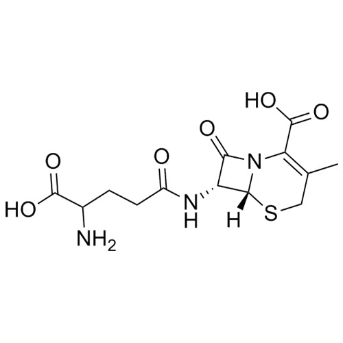 (6R,7R)-7-(4-amino-4-carboxybutanamido)-3-methyl-8-oxo-5-thia-1-azabicyclo[4.2.0]oct-2-ene-2-carboxylic acid