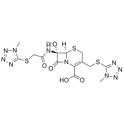 S-Decyanomethyl-S-(1-methyl-1H-tetrazol-5-yl) Cefmetazole