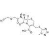 (6R,7R)-7-(2-((cyanomethyl)thio)acetamido)-7-methoxy-3-(((1-methyl-1H-tetrazol-5-yl)thio)methyl)-8-oxo-5-thia-1-azabicyclo[4.2.0]oct-2-ene-2-carboxylic acid