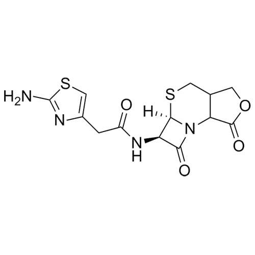 2-(2-aminothiazol-4-yl)-N-((5aR,6R)-1,7-dioxooctahydroazeto[2,1-b]furo[3,4-d][1,3]thiazin-6-yl)acetamide