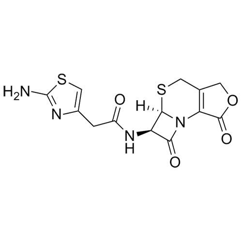 2-(2-aminothiazol-4-yl)-N-((5aR,6R)-1,7-dioxo-1,3,4,5a,6,7-hexahydroazeto[2,1-b]furo[3,4-d][1,3]thiazin-6-yl)acetamide