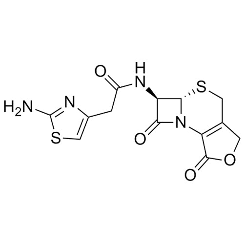 2-(2-aminothiazol-4-yl)-N-((5aS,6R)-1,7-dioxo-1,3,4,5a,6,7-hexahydroazeto[2,1-b]furo[3,4-d][1,3]thiazin-6-yl)acetamide