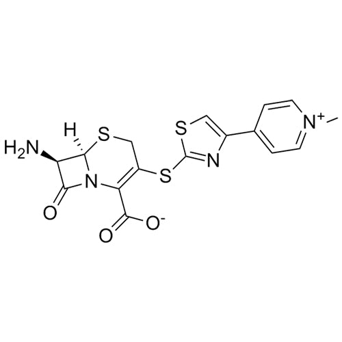 (6R,7R)-7-amino-3-((4-(1-methylpyridin-1-ium-4-yl)thiazol-2-yl)thio)-8-oxo-5-thia-1-azabicyclo[4.2.0]oct-2-ene-2-carboxylate