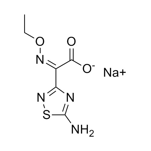 sodium (Z)-2-(5-amino-1,2,4-thiadiazol-3-yl)-2-(ethoxyimino)acetate