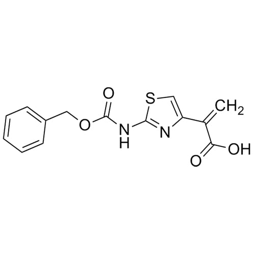 2-(2-(((benzyloxy)carbonyl)amino)thiazol-4-yl)acrylic acid