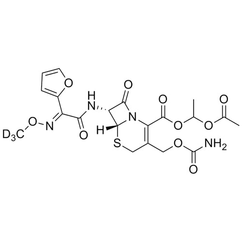 Cefuroxime Impurity B (E-Cefuroxime Axetil)-d3