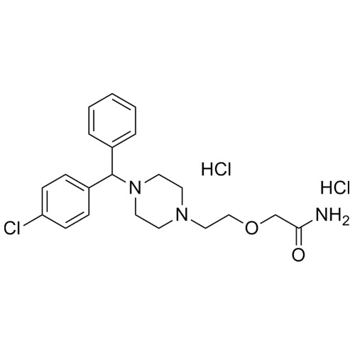 2-(2-(4-((4-chlorophenyl)(phenyl)methyl)piperazin-1-yl)ethoxy)acetamide dihydrochloride
