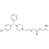 2-hydroxypropyl 2-(2-(4-((S)-(4-chlorophenyl)(phenyl)methyl)piperazin-1-yl)ethoxy)acetate
