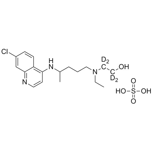 Hydroxy Chloroquine-d4 Sulfate