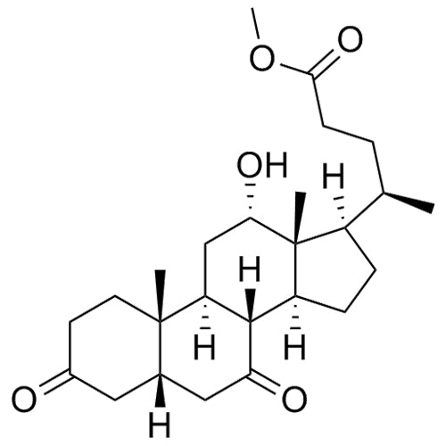 3,7-diketo, 12-hydroxy methyl ester of Cholic Acid