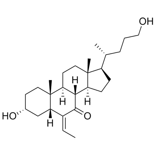 (3R,5R,8S,9S,10R,13R,14S,17R,Z)-6-ethylidene-3-hydroxy-17-((R)-5-hydroxypentan-2-yl)-10,13-dimethyltetradecahydro-1H-cyclopenta[a]phenanthren-7(2H)-one
