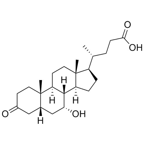 (R)-4-((5R,7R,8R,9S,10S,13R,14S,17R)-7-hydroxy-10,13-dimethyl-3-oxohexadecahydro-1H-cyclopenta[a]phenanthren-17-yl)pentanoic acid