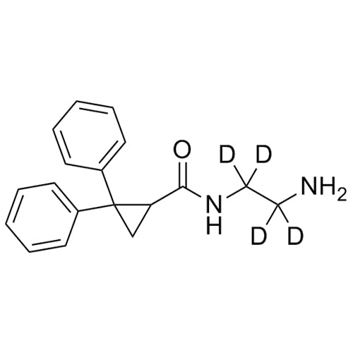 Cibenzoline Impurity (N-(2-aminoethyl-2,2-diphenyl Cyclopropanecarboxamide-d4)