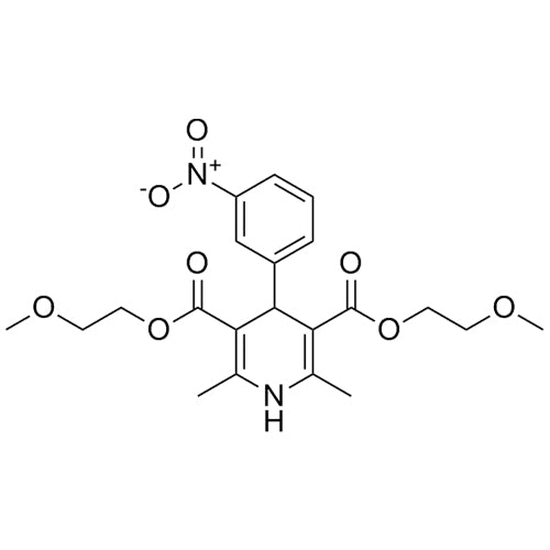 bis(2-methoxyethyl) 2,6-dimethyl-4-(3-nitrophenyl)-1,4-dihydropyridine-3,5-dicarboxylate