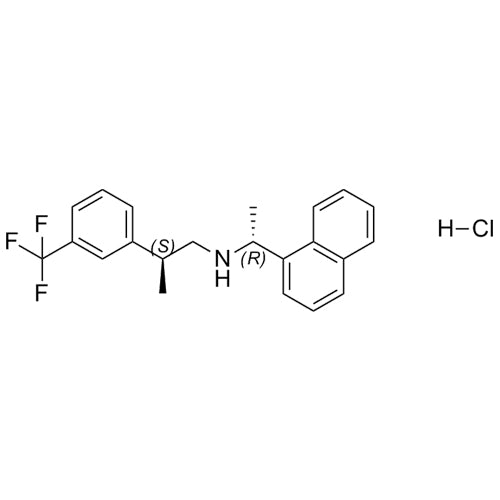(S)-N-((R)-1-(naphthalen-1-yl)ethyl)-2-(3-(trifluoromethyl)phenyl)propan-1-amine hydrochloride