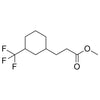 methyl 3-(3-(trifluoromethyl)cyclohexyl)propanoate