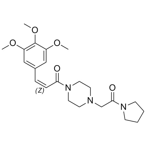 (Z)-1-(4-(2-oxo-2-(pyrrolidin-1-yl)ethyl)piperazin-1-yl)-3-(3,4,5-trimethoxyphenyl)prop-2-en-1-one