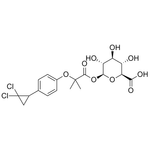 Ciprofibrate-O-Beta-D-Glucuronide