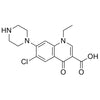 6-Chloro-1-Ethyl-4-Oxo-7-(Piperazin-1-yl)-1,4-Dihydroquinoline-3-Carboxylic acid