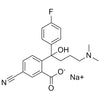 sodium 5-cyano-2-(4-(dimethylamino)-1-(4-fluorophenyl)-1-hydroxybutyl)benzoate