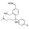 4-(4-(dimethylamino)-1-(4-fluorophenyl)-1-hydroxybutyl)-3-(hydroxymethyl)benzaldehyde oxime