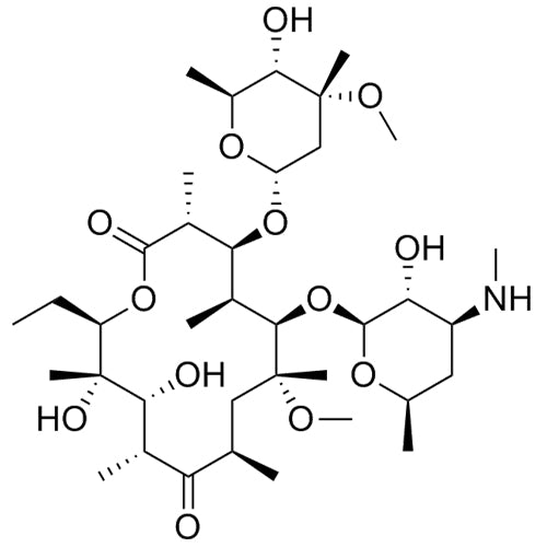Clarithromycin EP Impurity D (N-Desmethyl Clarithromycin)
