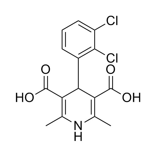 4-(2,3-dichlorophenyl)-2,6-dimethyl-1,4-dihydropyridine-3,5-dicarboxylic acid