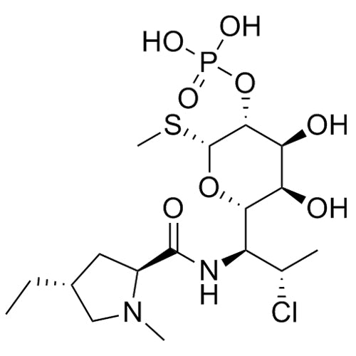 (2R,3R,4S,5R,6S)-6-((1S,2S)-2-chloro-1-((2S,4R)-4-ethyl-1-methylpyrrolidine-2-carboxamido)propyl)-4,5-dihydroxy-2-(methylthio)tetrahydro-2H-pyran-3-yl dihydrogen phosphate