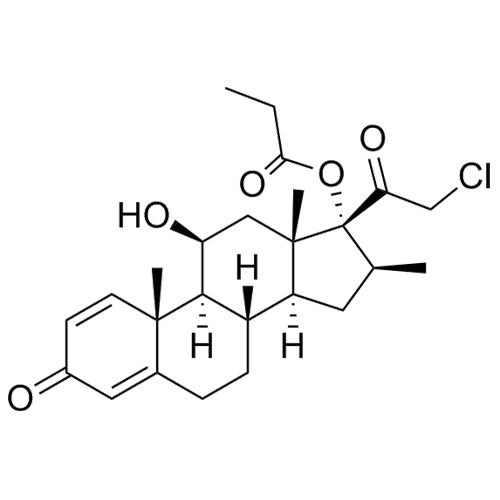 Clobetasol Propionate Impurity (21-Chloro-16β-methyl-17-(1-oxopropoxy)pregna-1,4-diene-3,20-dione)