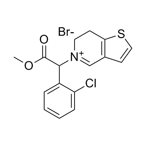 5-(1-(2-chlorophenyl)-2-methoxy-2-oxoethyl)-6,7-dihydrothieno[3,2-c]pyridin-5-ium bromide