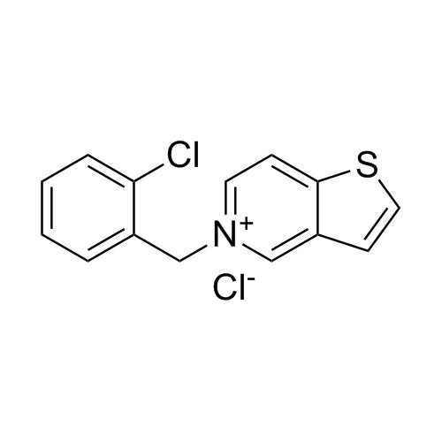 5-(2-chlorobenzyl)thieno[3,2-c]pyridin-5-ium chloride
