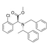 (S)-methyl 2-(benzyl((S)-1-phenylethyl)amino)-2-(2-chlorophenyl)acetate