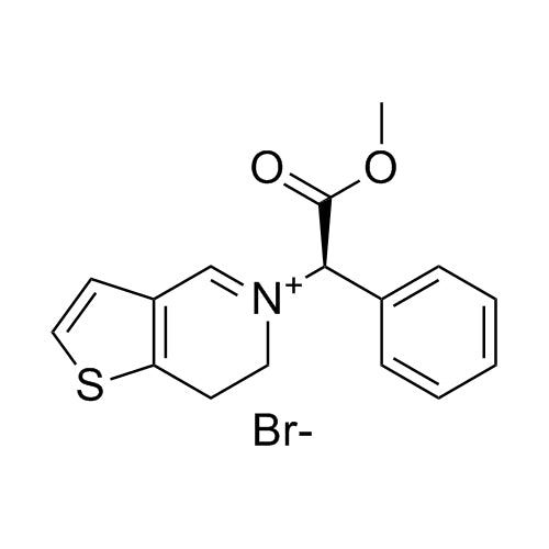 (R)-5-(2-methoxy-2-oxo-1-phenylethyl)-6,7-dihydrothieno[3,2-c]pyridin-5-ium bromide