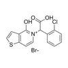 5-(carboxy(2-chlorophenyl)methyl)-4-hydroxythieno[3,2-c]pyridin-5-ium bromide