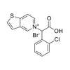 5-(carboxy(2-chlorophenyl)methyl)thieno[3,2-c]pyridin-5-ium bromide