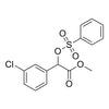 methyl 2-(3-chlorophenyl)-2-((phenylsulfonyl)oxy)acetate