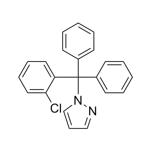 1-(2-Chlorophenyl-diphenylmethyl)-1H-pyrazole