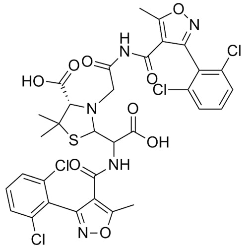 DCMICAA Adduct of Dicloxacillin peniclloic acids