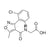 2-(3-(2-chloro-6-fluorophenyl)-5-methylisoxazole-4-carboxamido)acetic acid