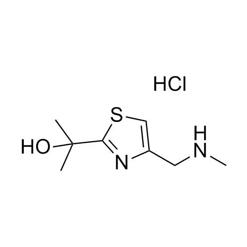 Cobicistat Impurity HCl (2-[4-(Methylamino)methyl-1,3-Thiazole-2-yl] Propane-2-ol HCl)